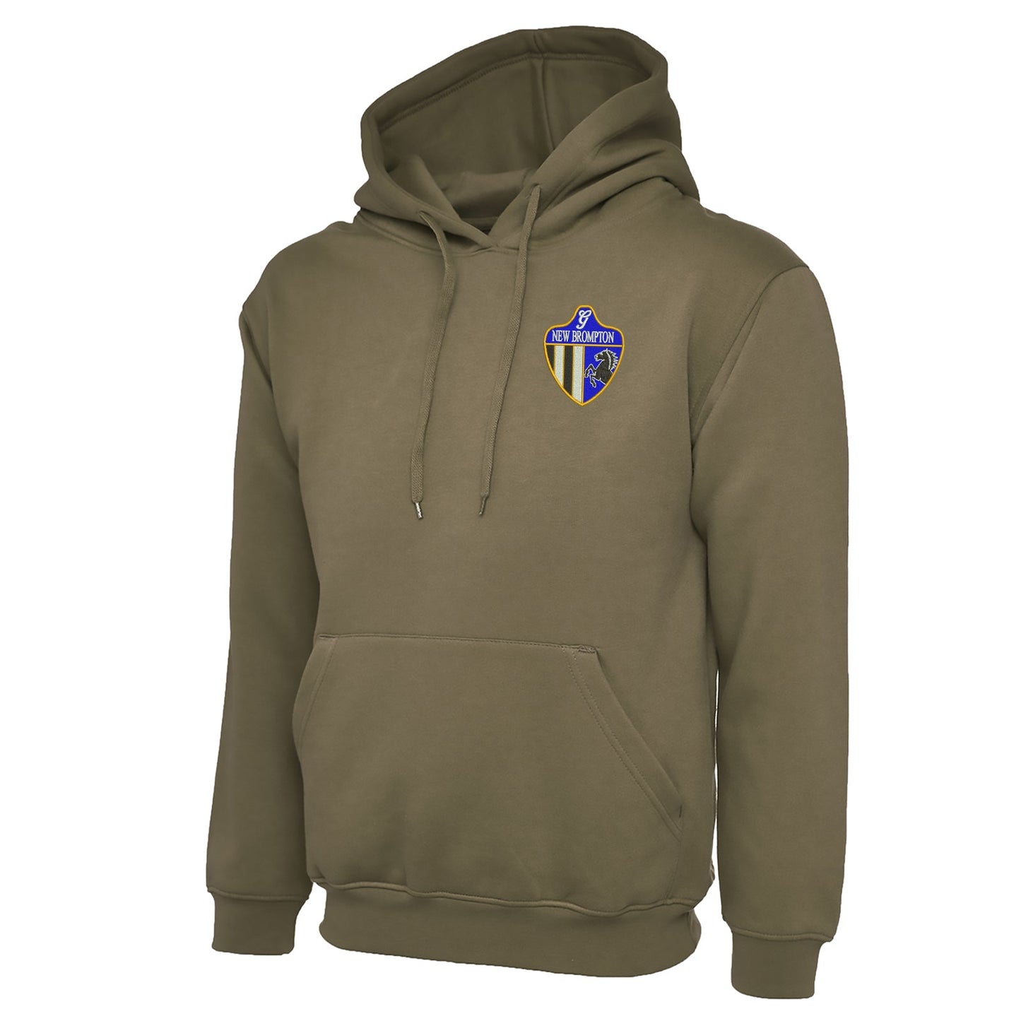 Retro New Brompton Embroidered Classic Hoodie