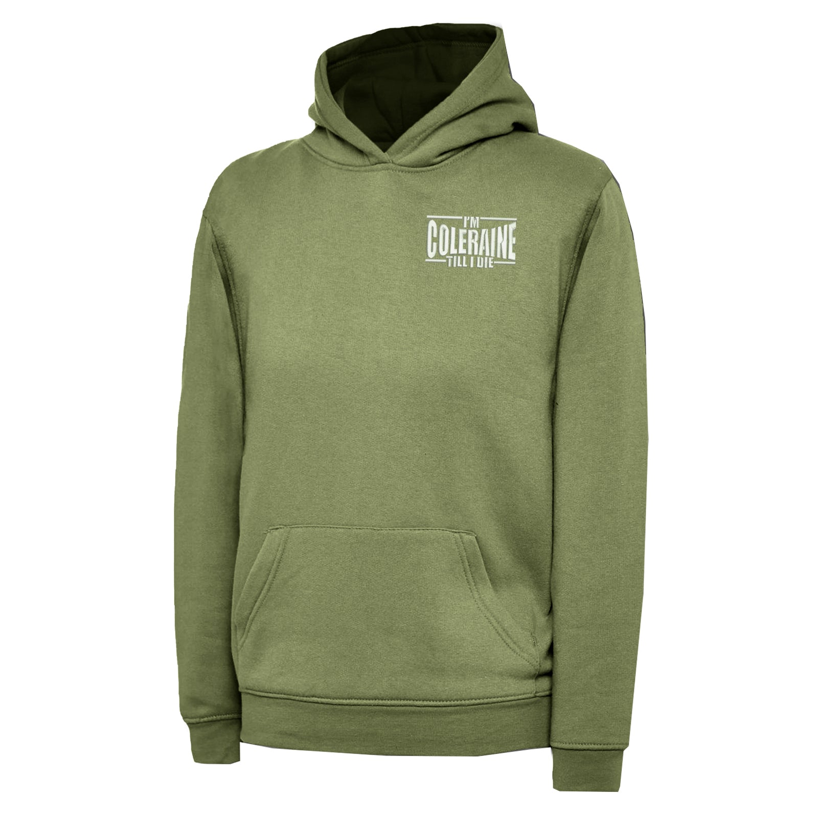 I am Coleraine Embroidered Hoodie