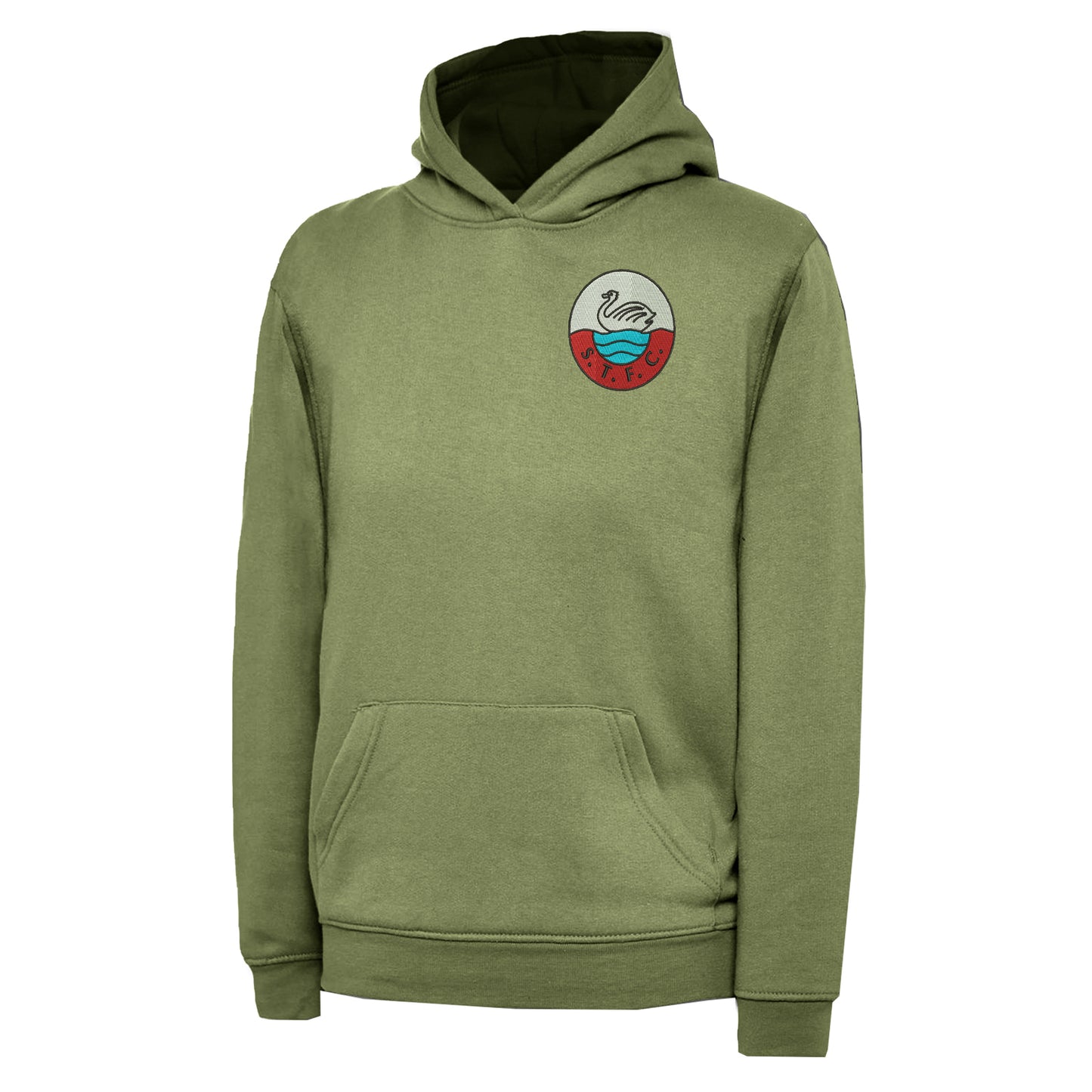 Retro Swansea 1960s Embroidered Children's Hoodie