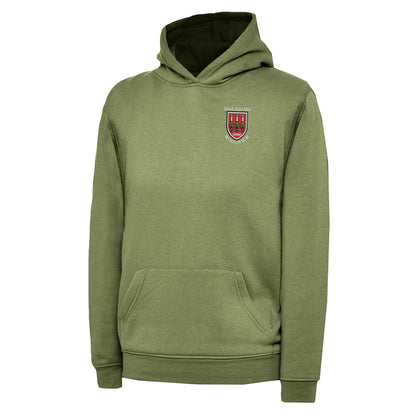 Retro Dial Square Embroidered Children's Hoodie