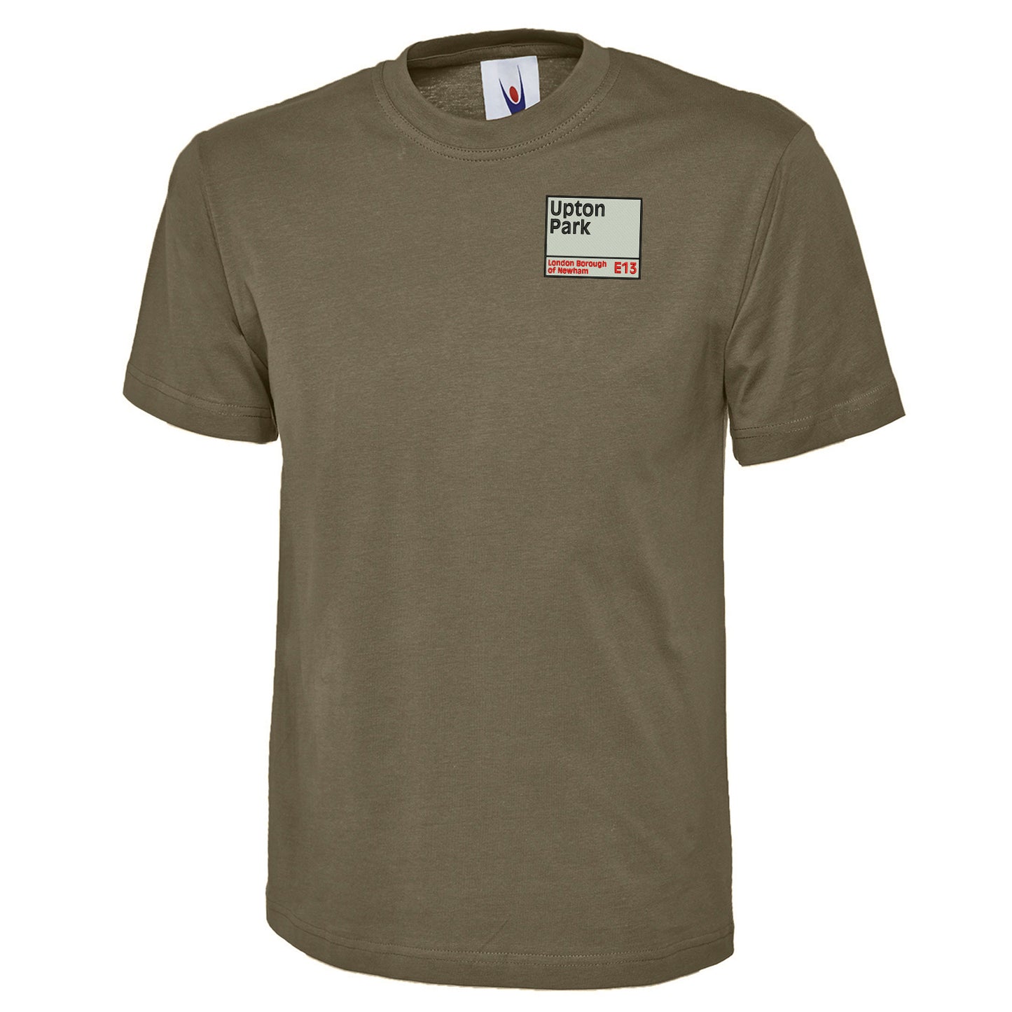 Retro Upton Park E13 Embroidered Classic T-Shirt