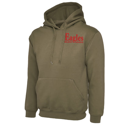 Eagles Believe & Achieve Embroidered Hoodie