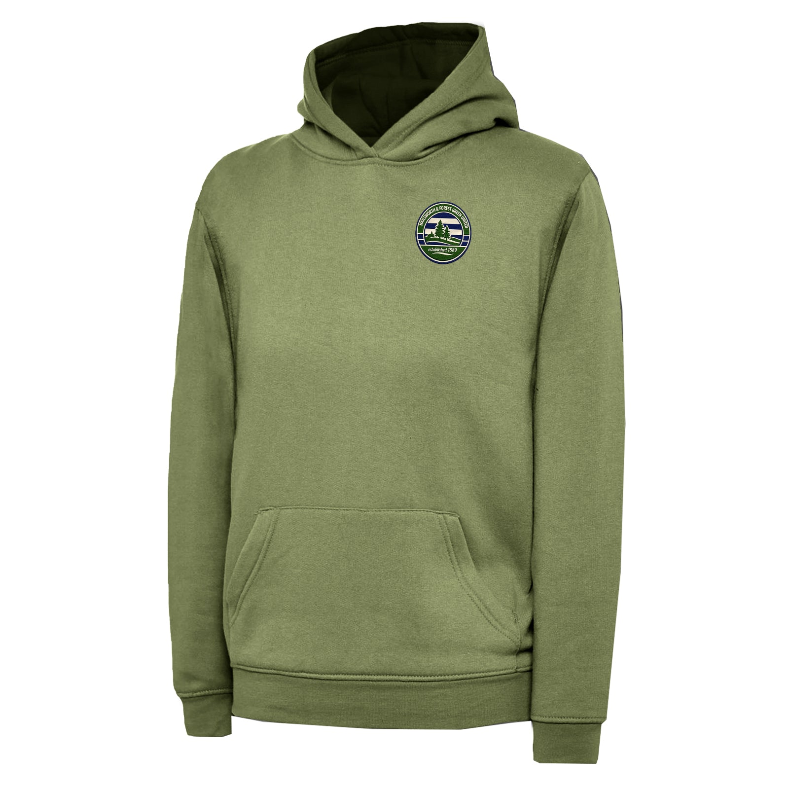 Children's Retro Forest Green Rovers Hoodie
