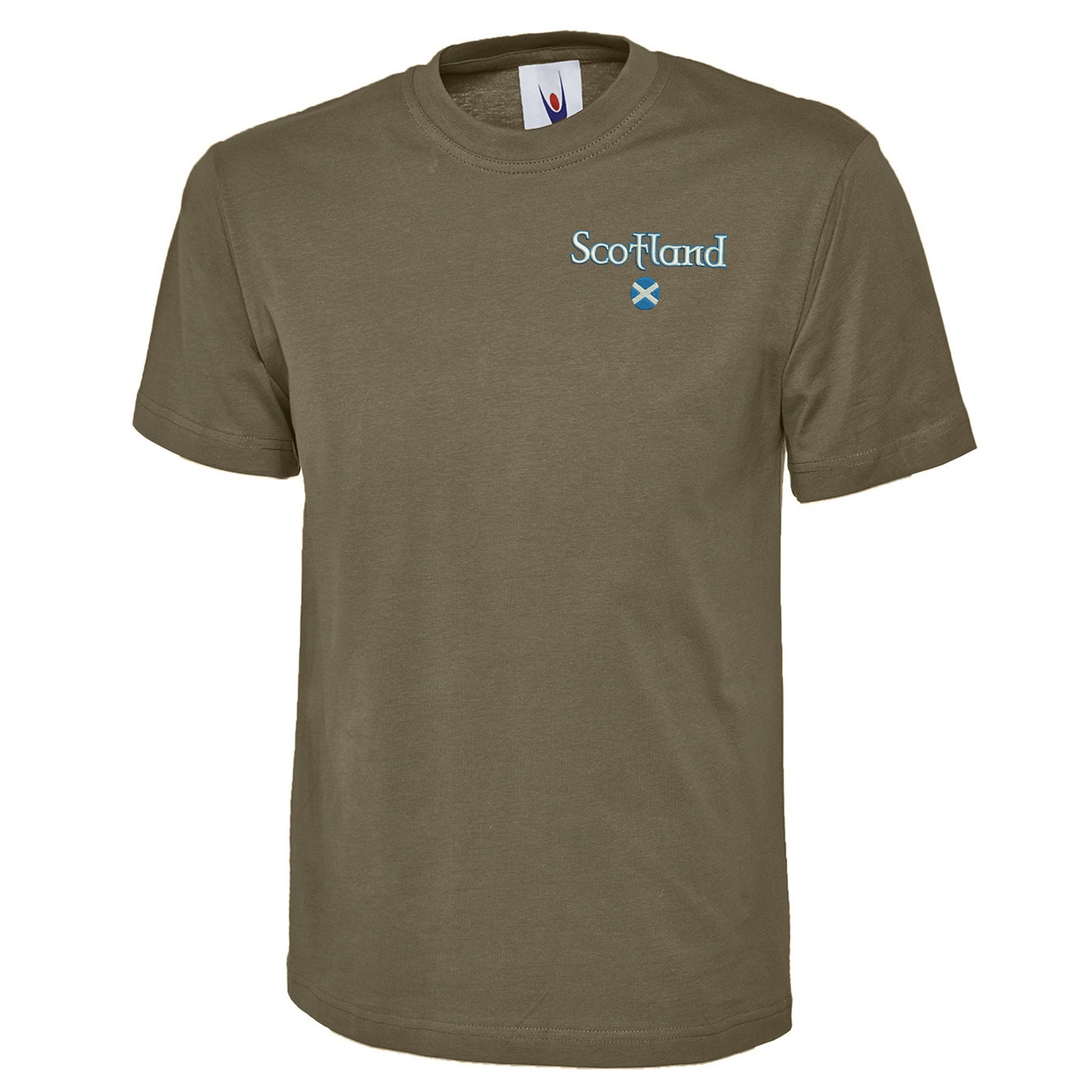 Scotland Circle Flag T Shirt