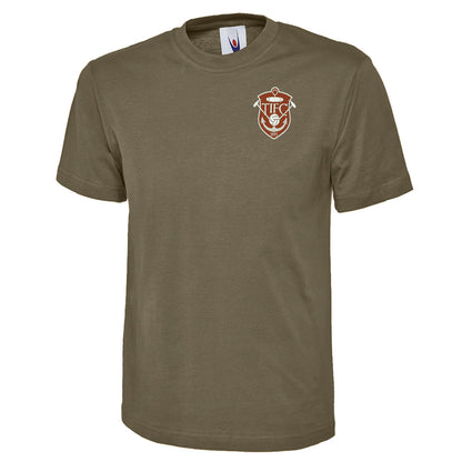 Retro Thames Ironworks FC Embroidered Classic T-Shirt