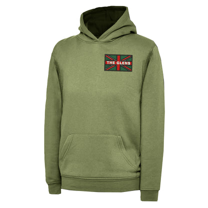 The Glens Coloured Union Jack Hoodie