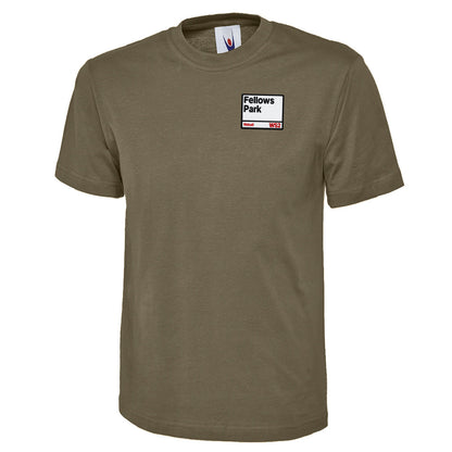 Retro Fellows Park Walsall Football T-Shirt 