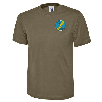 Retro Boca Juniors 1912 Embroidered Classic T-Shirt