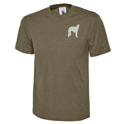 Borzoi Embroidered Classic T-Shirt