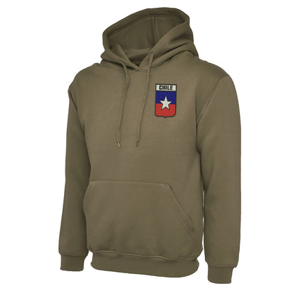 Retro Chile Rugby 1953 Embroidered Classic Hoodie