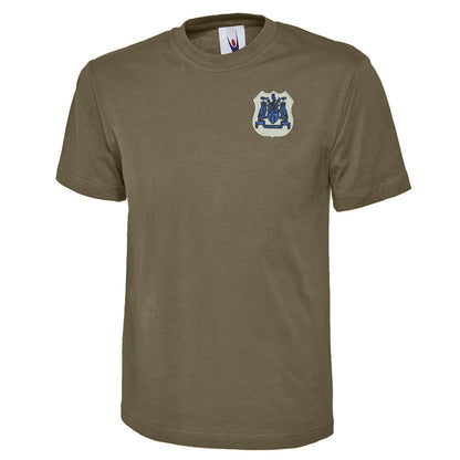 Retro Leeds 1950s Embroidered Classic T-Shirt