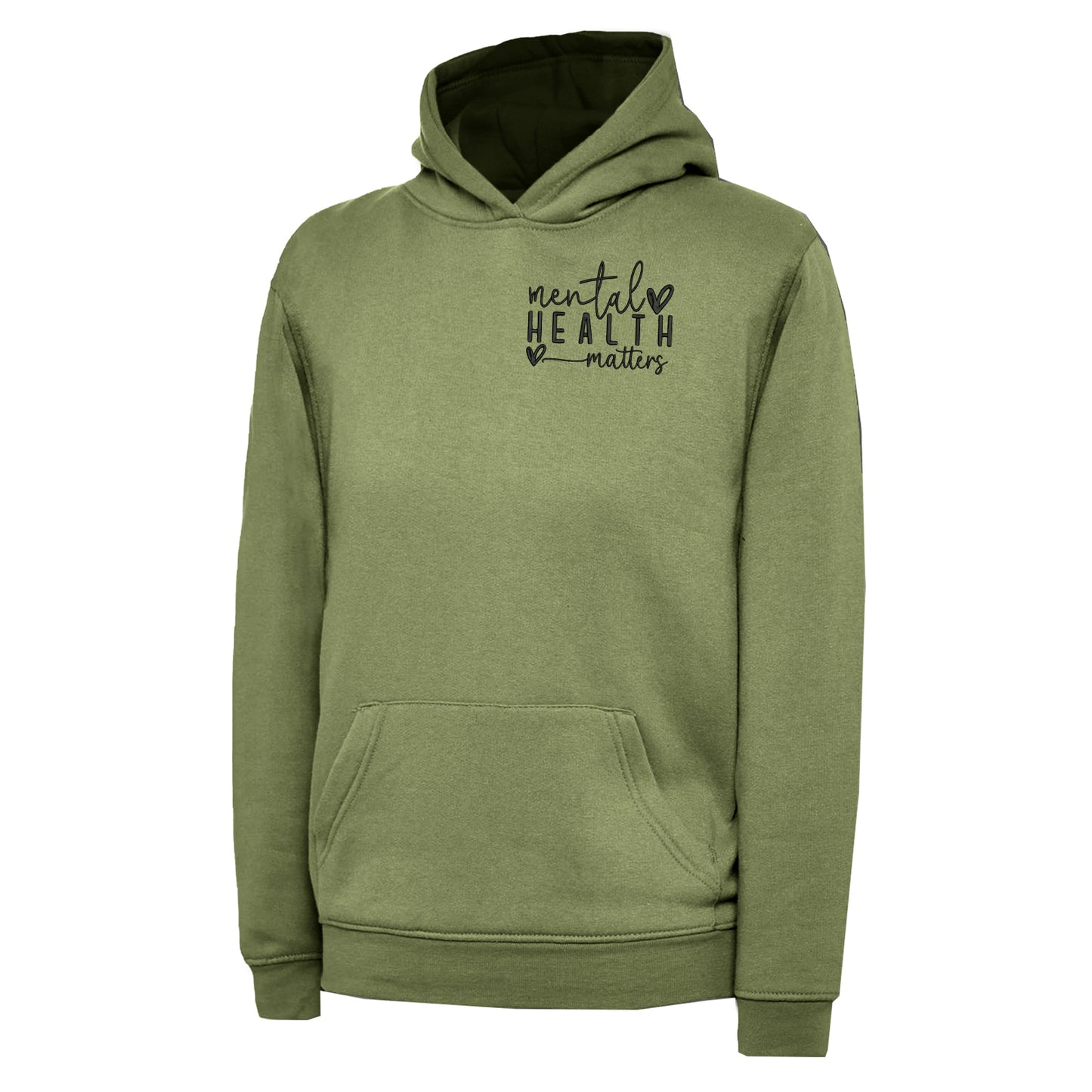 Children's Yellow Mental Health Hoodie 