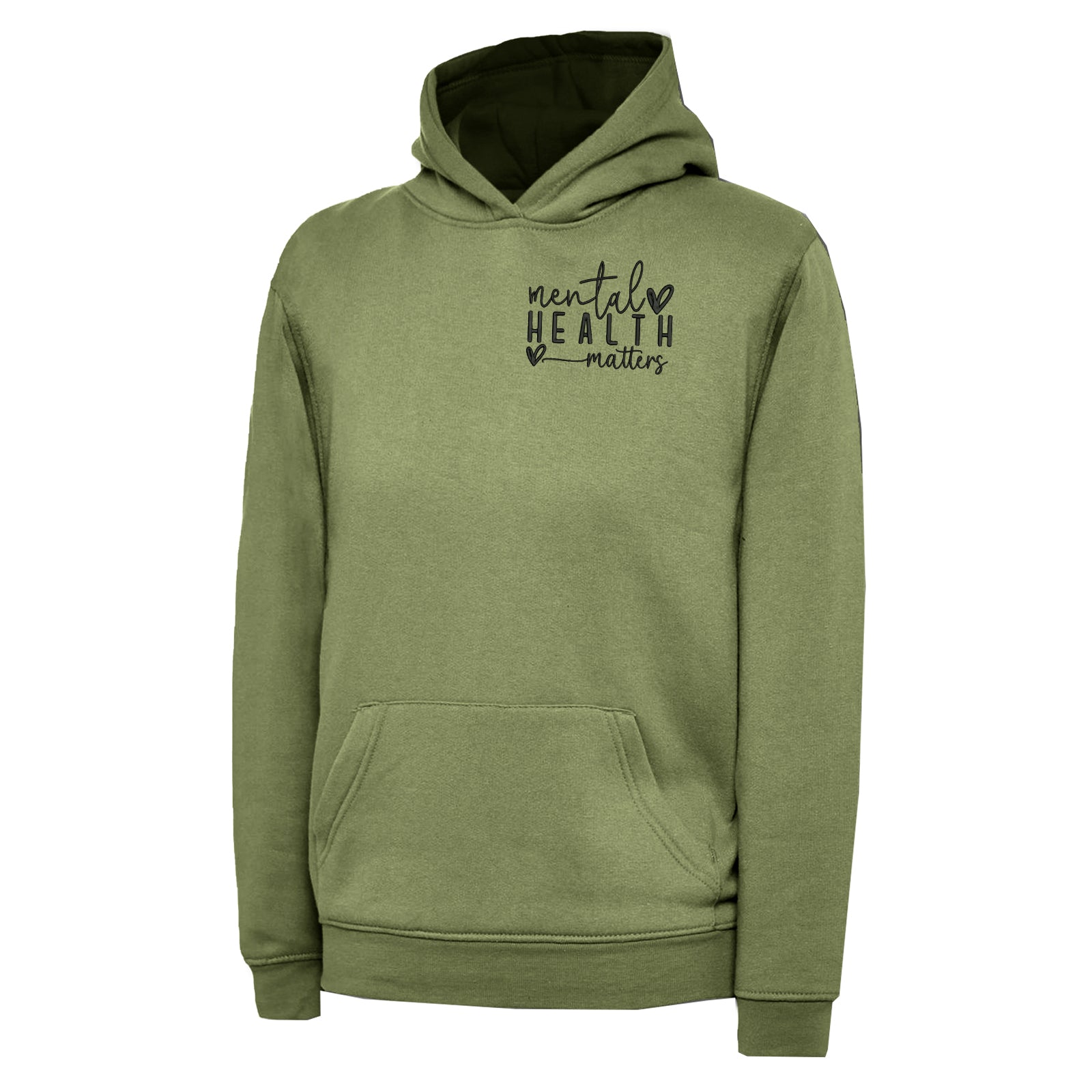 Children's Yellow Mental Health Hoodie 