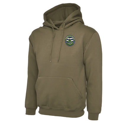 Retro Forest Green Rovers Hoodie