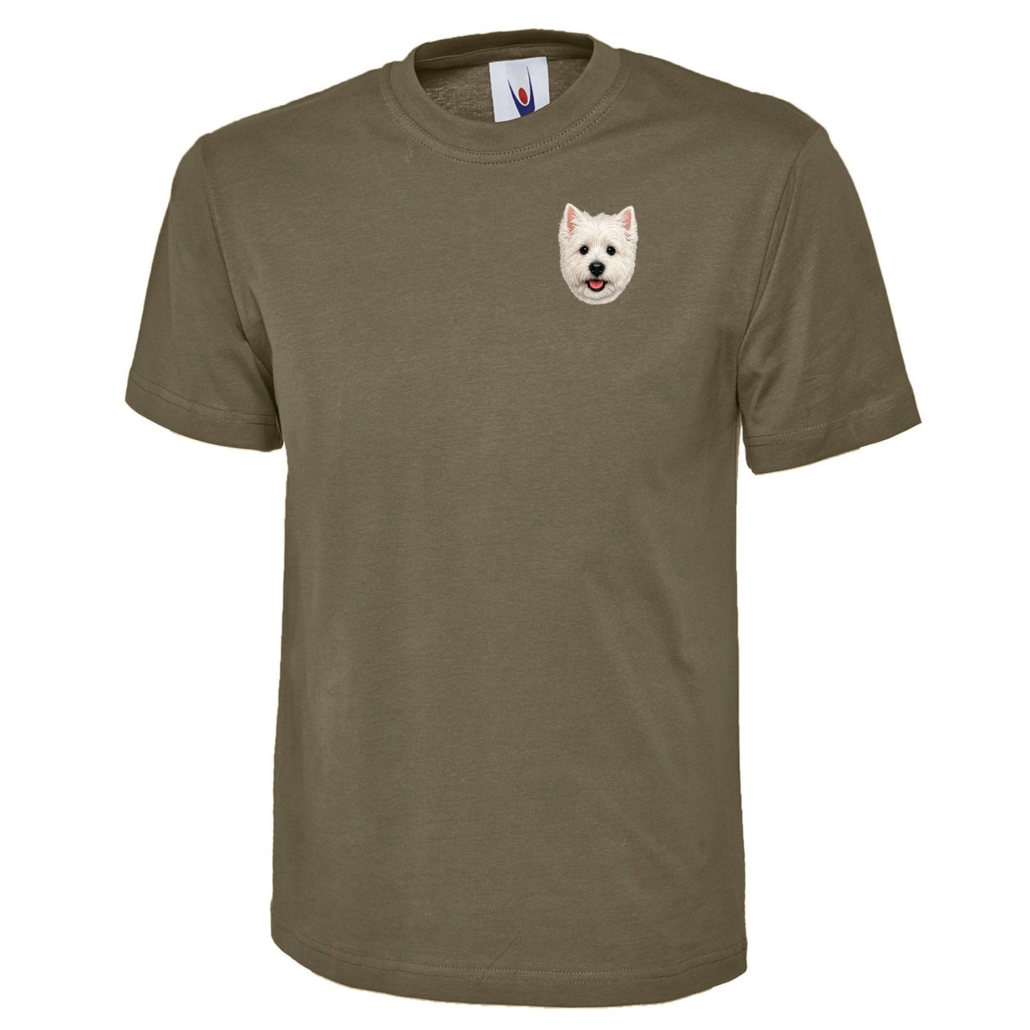 Westie Dog Face T-Shirt