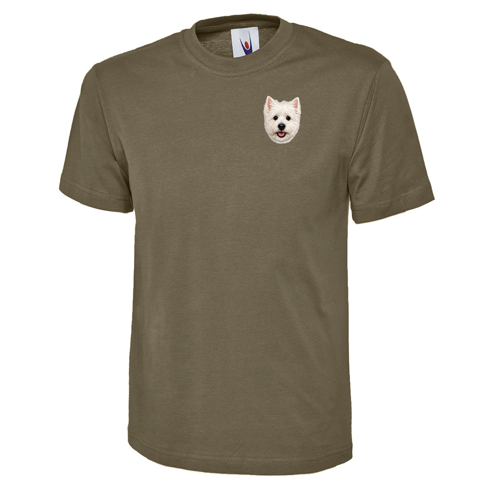 Westie Dog Face T-Shirt