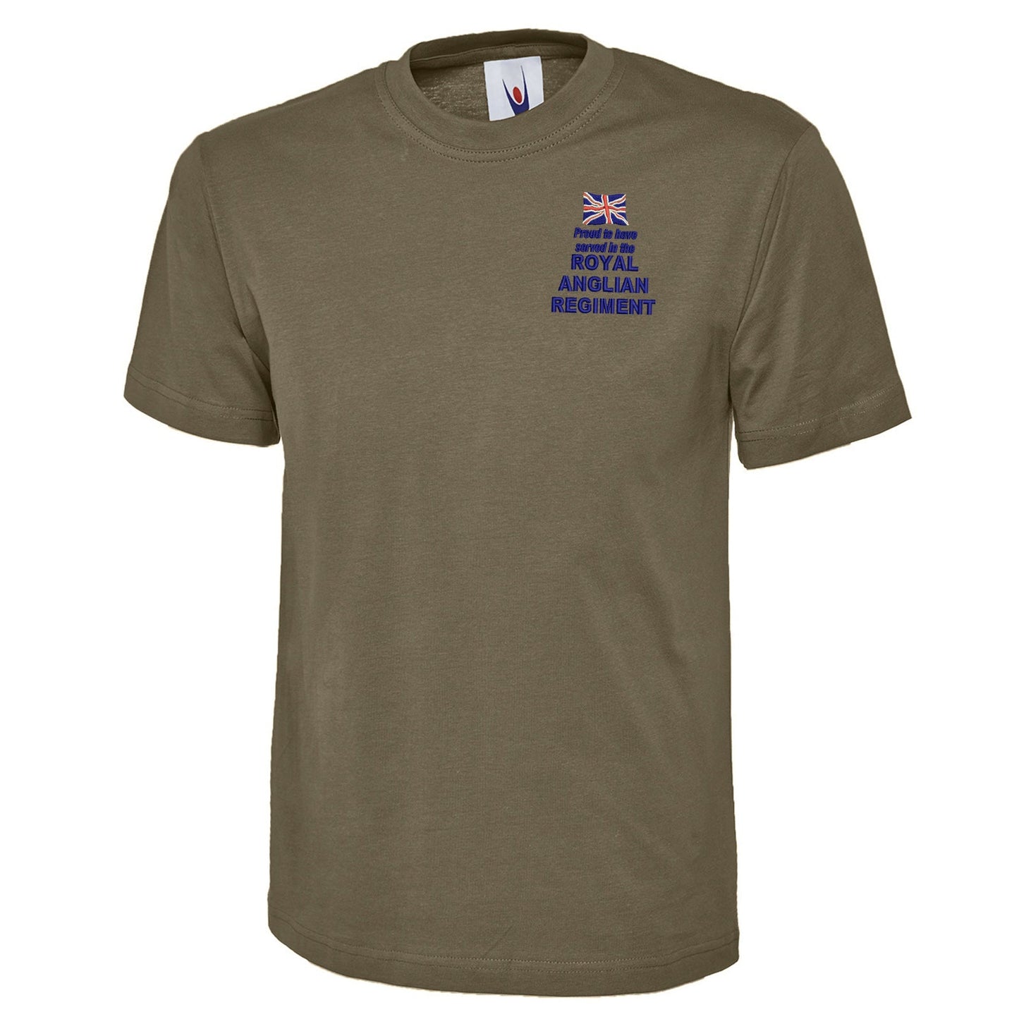 Proud to Have Served in The Royal Anglian Regiment Embroidered Classic T-Shirt