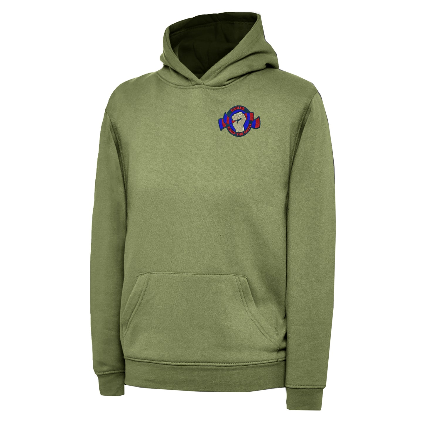 Eagles Keep The Faith Embroidered Children's Hoodie