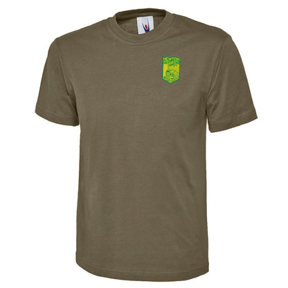 Retro Newton Heath LYR Embroidered Classic T-Shirt