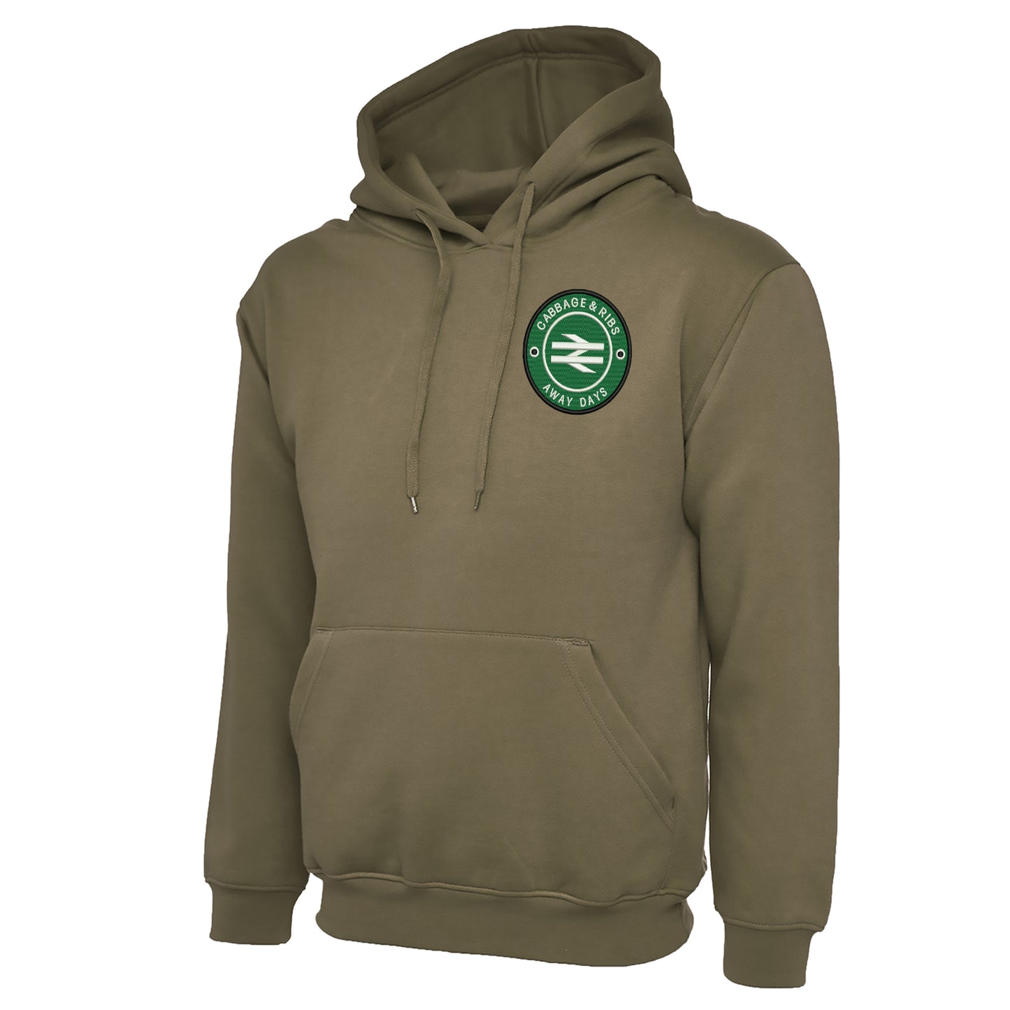 Cabbage & Ribs Away Days Embroidered Hoodie