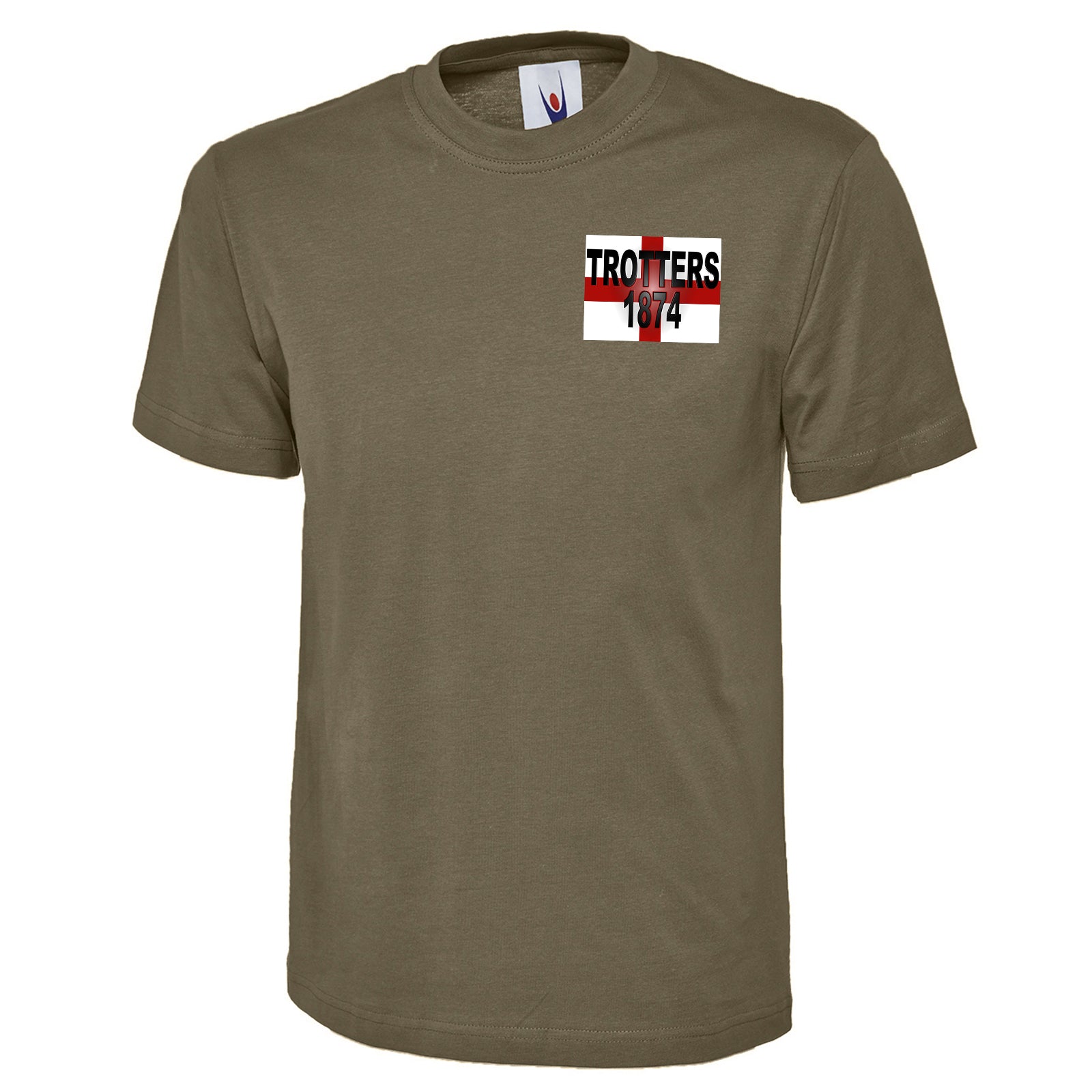 Trotters 1874 England Flag T Shirt