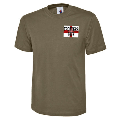 Trotters 1874 England Flag T Shirt