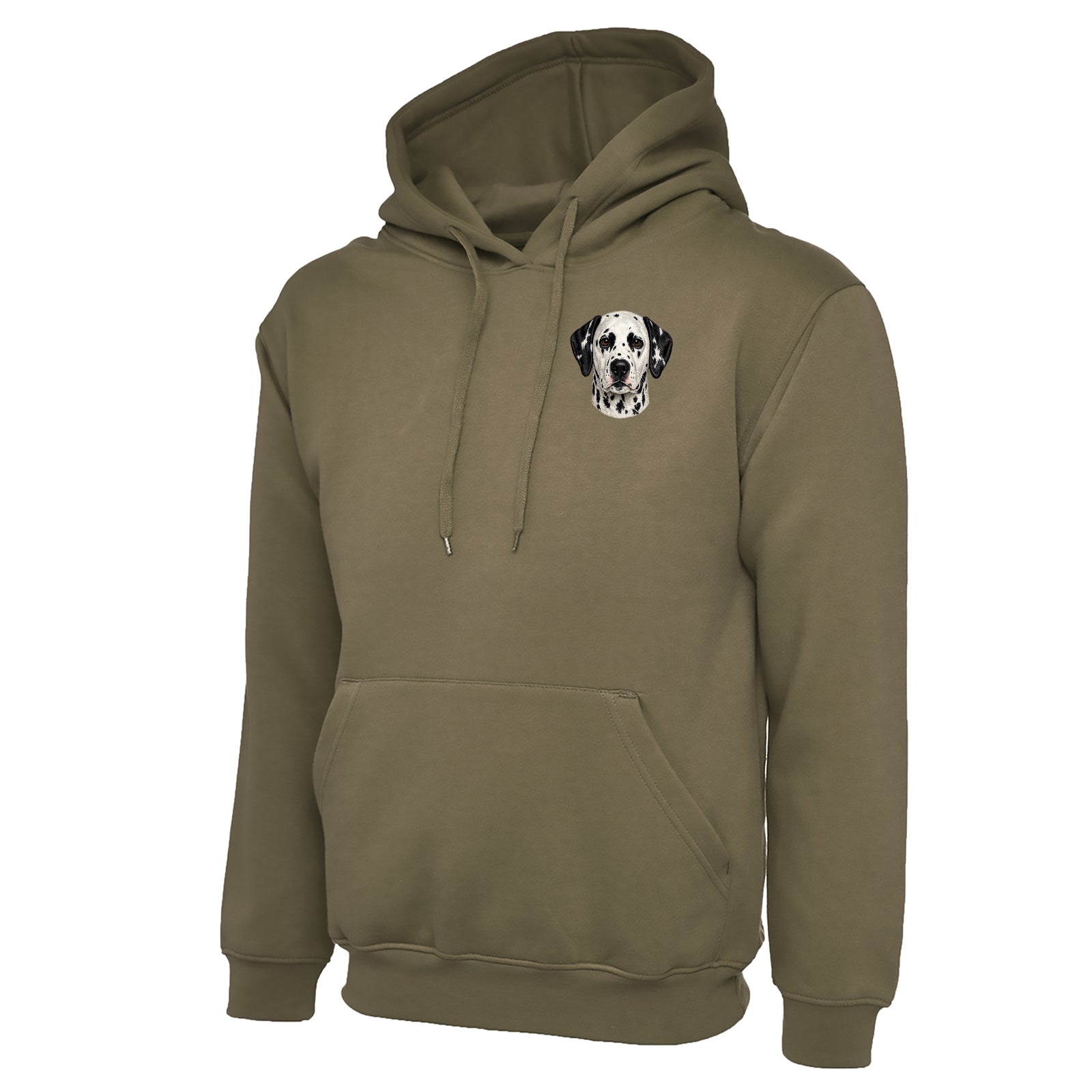 Dalmatian Dog Face Hoodie 