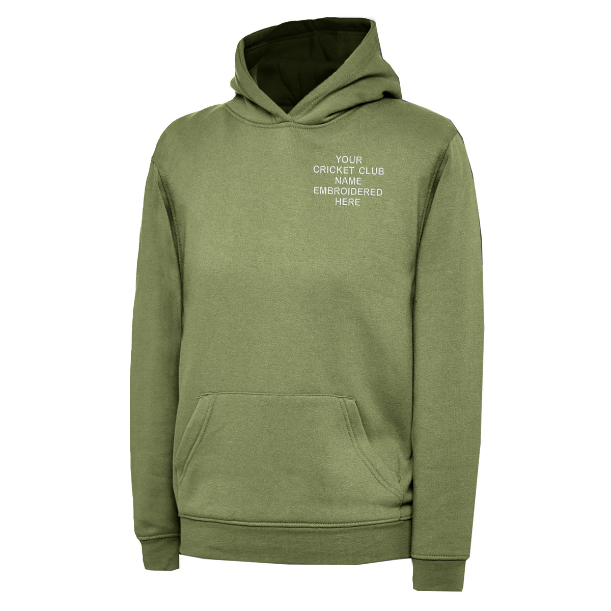 Personalised Cricket Club Children's Hoodie