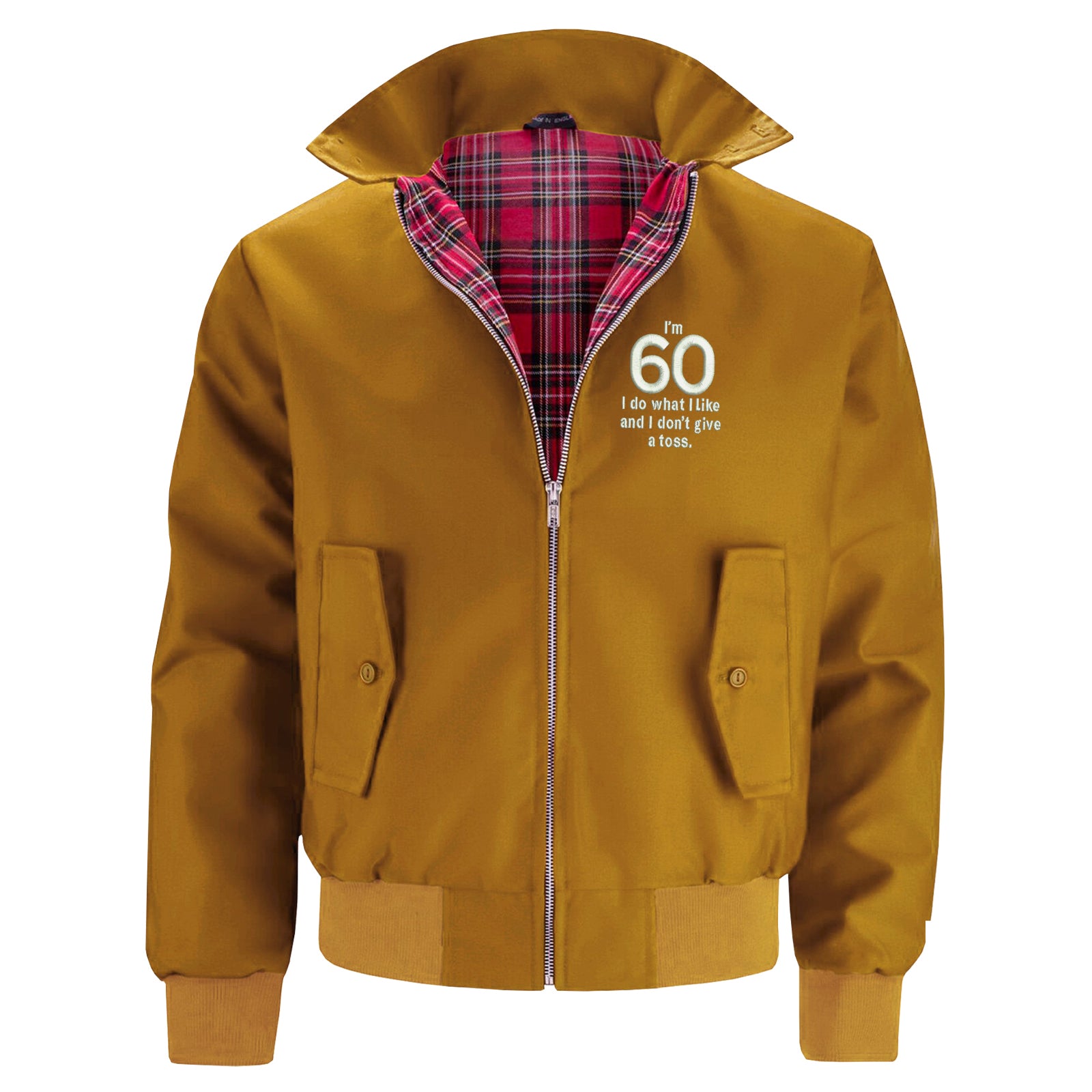 60th Birthday Jacket Mens 