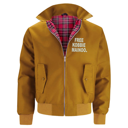Free Kobbie Mainoo Embroidered Classic Harrington Jacket