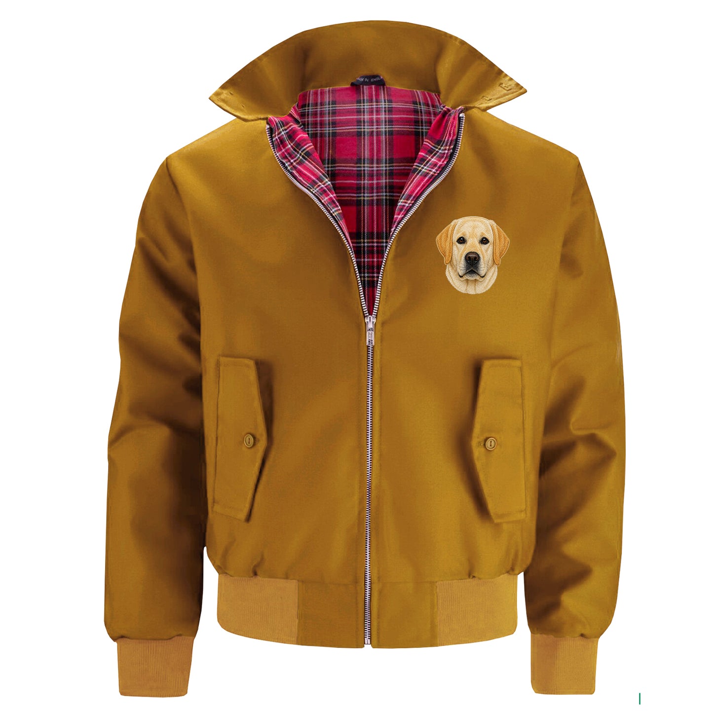 Labrador Dog Face Jacket Mens 