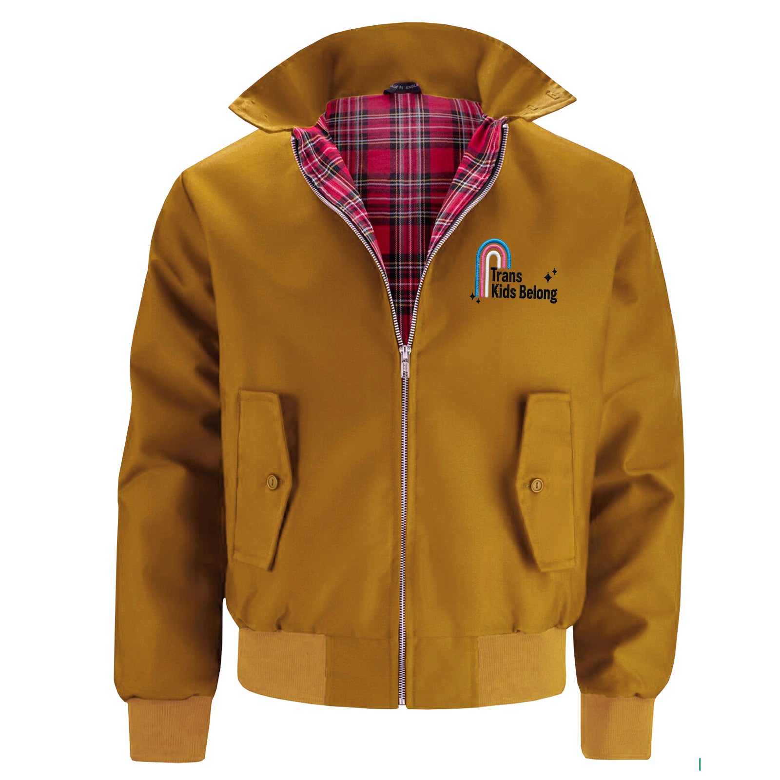 Trans Kids Belong Jacket Mens
