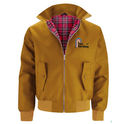 Trans Kids Belong Jacket Mens
