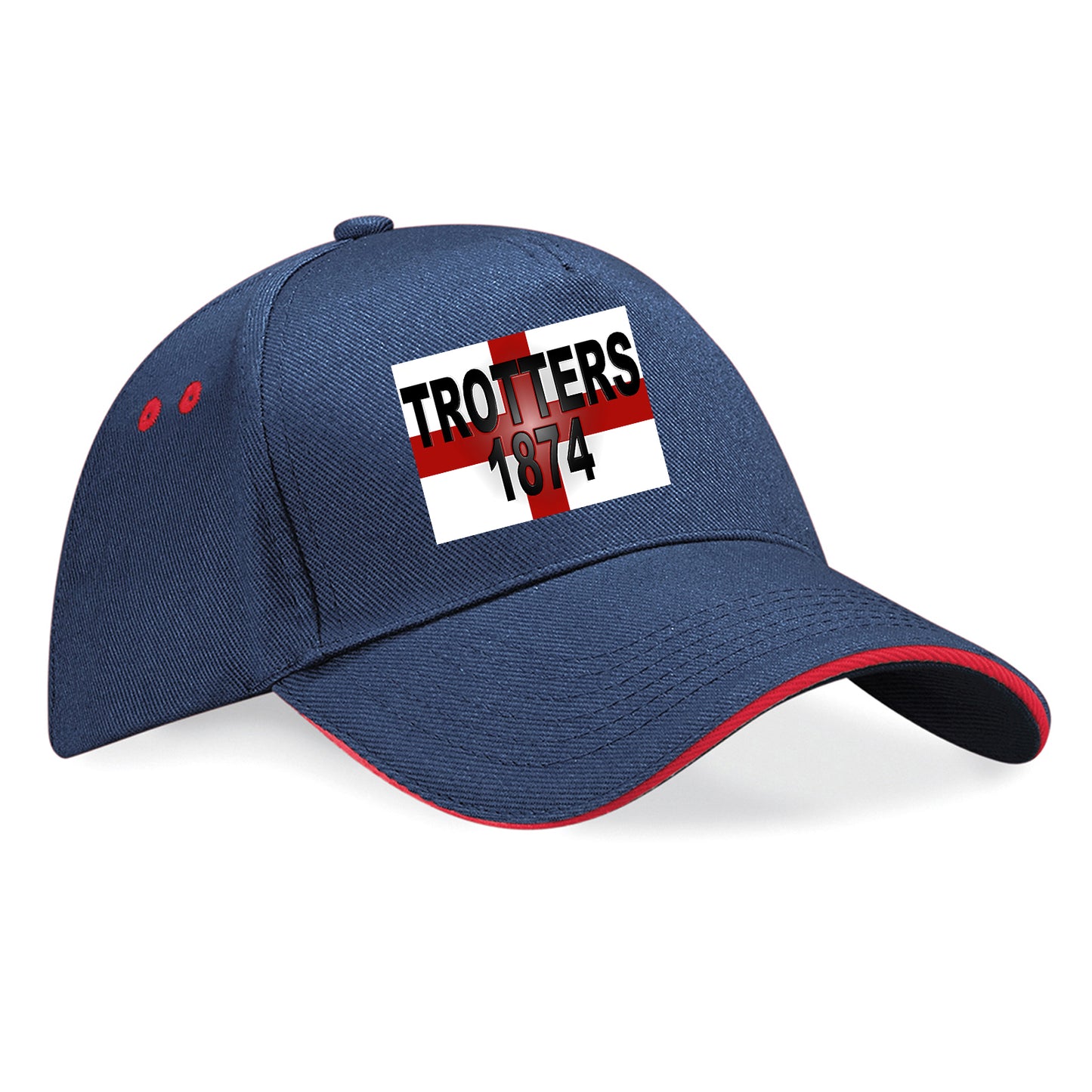 Trotters 1874 England Flag Baseball Cap