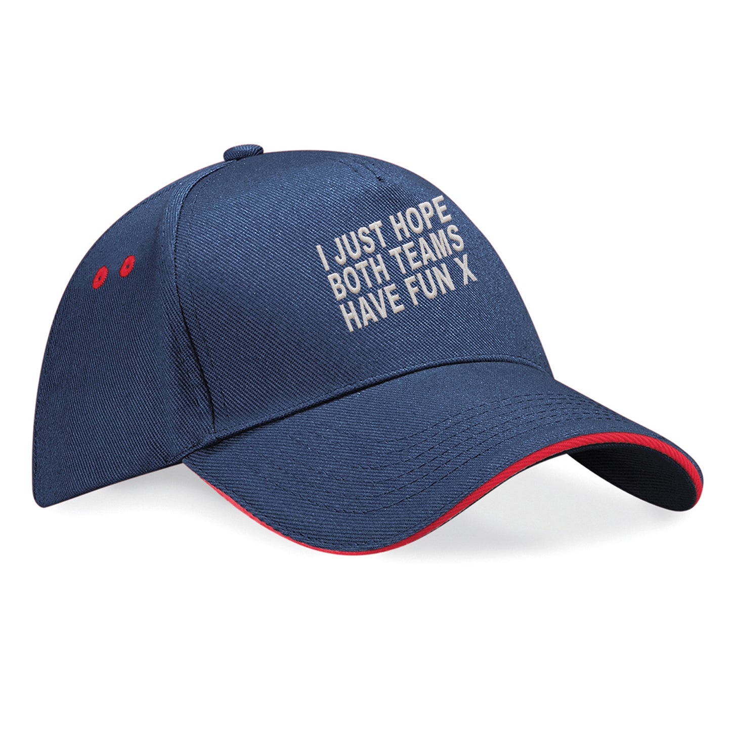 I Just Hope Both Teams Have Fun Baseball Cap
