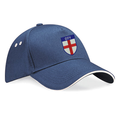 City Flag of England Shield Baseball Cap