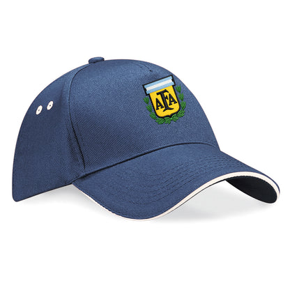 Old School Argentina Football Baseball Cap