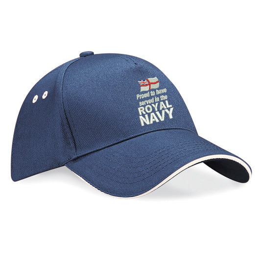 Proud to Have Served in The Royal Navy Baseball Cap