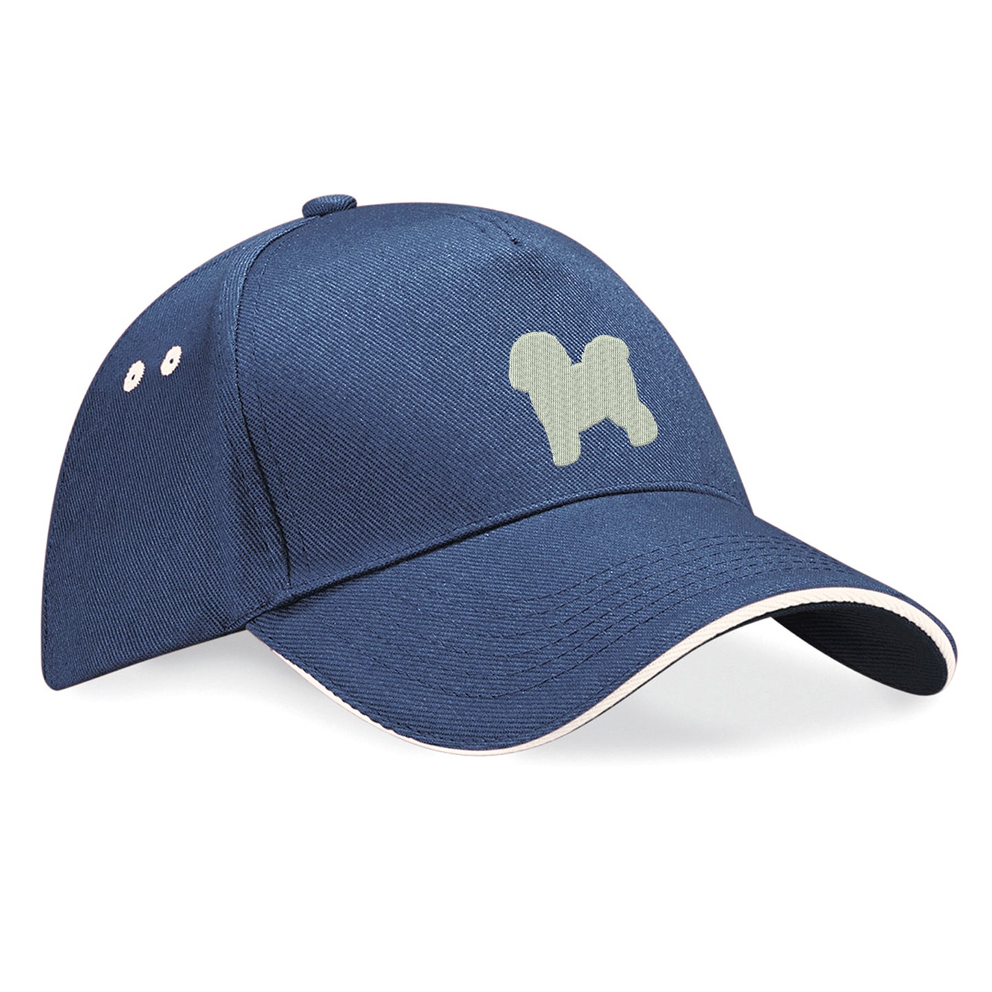 Bichon Frise Embroidered Baseball Cap