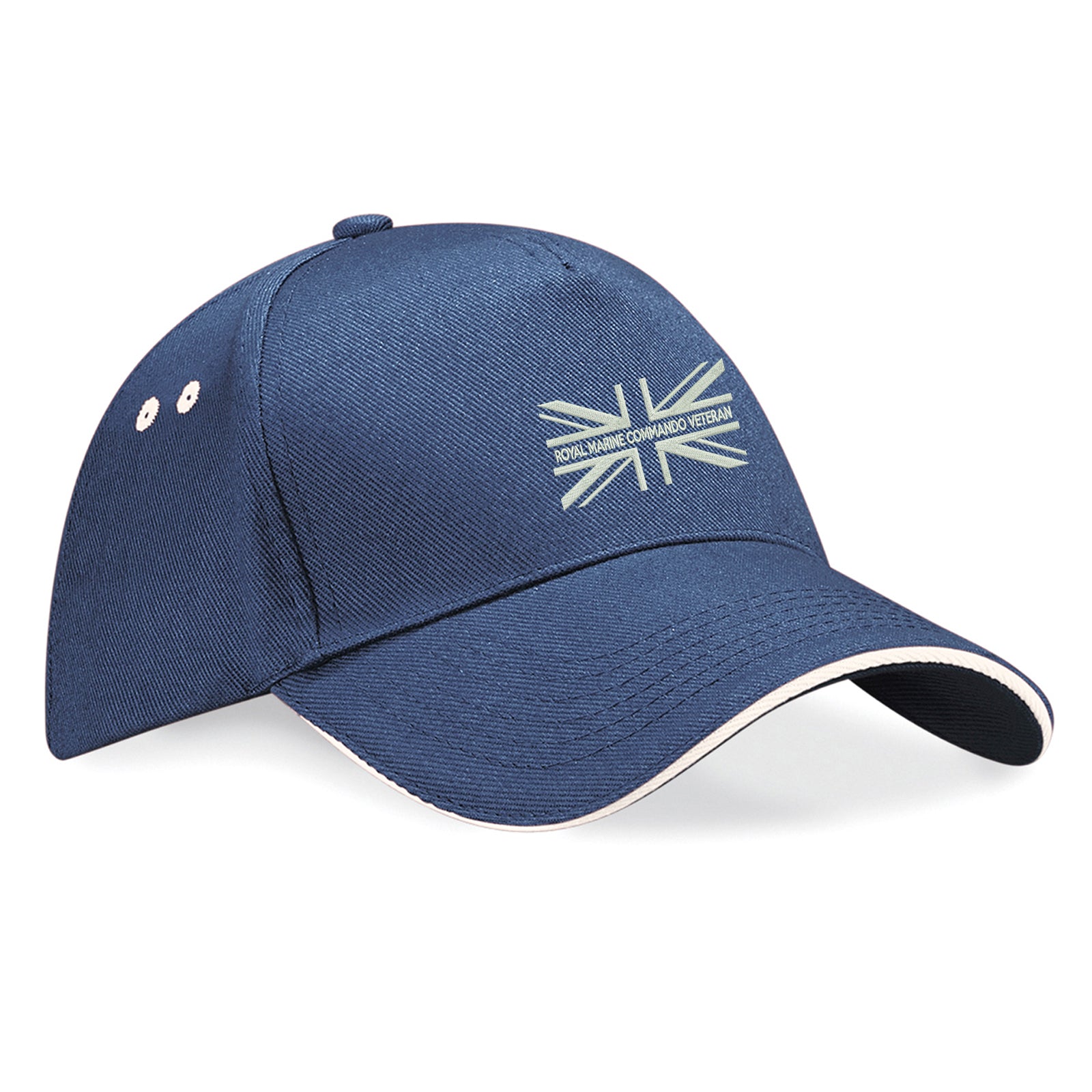 Royal Marine Commando Veteran Union Jack Baseball Cap