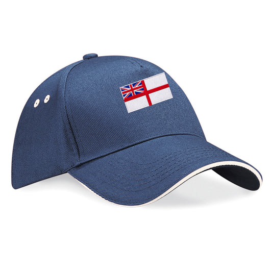 Royal Navy White Ensign Flag Baseball Cap