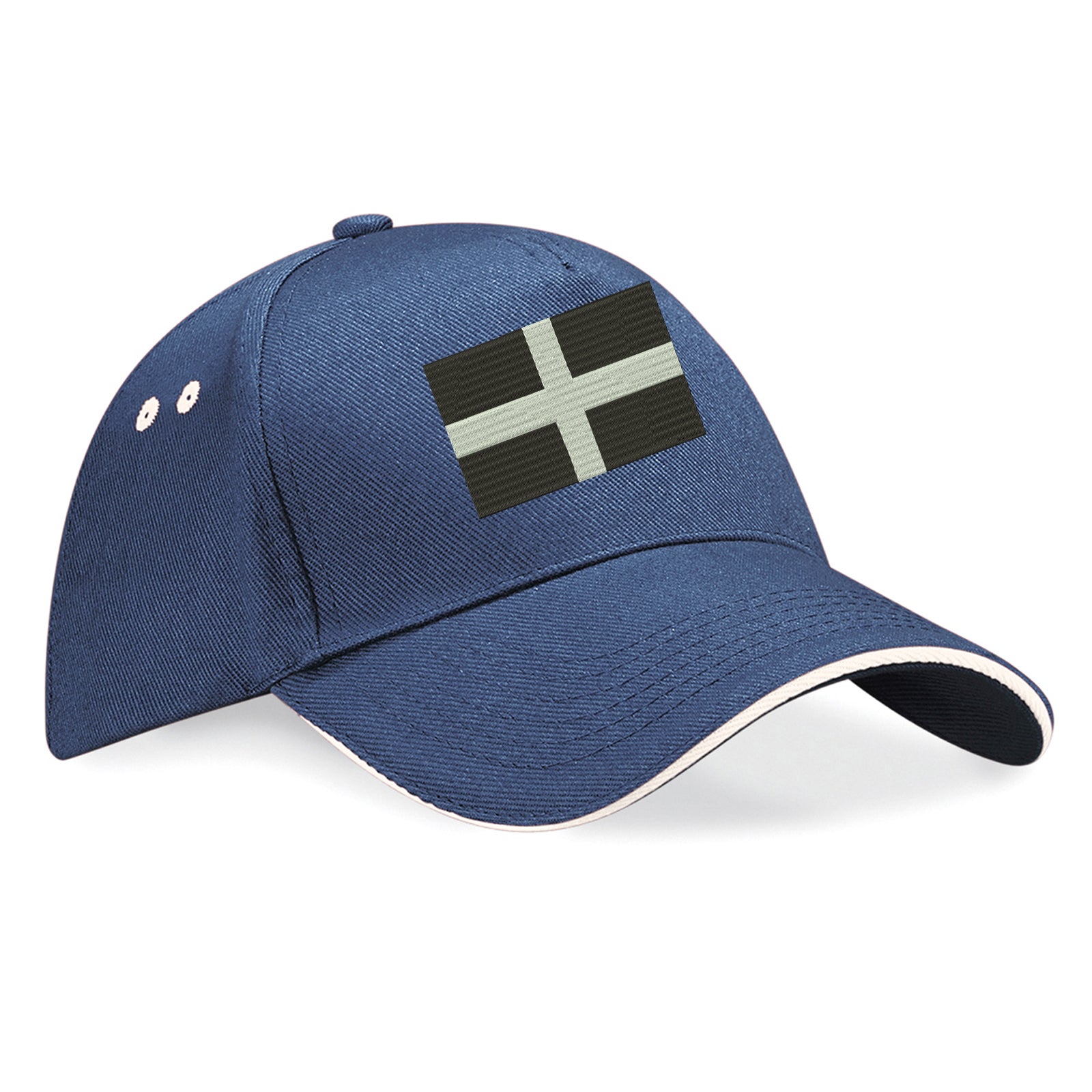 Saint Piran’s Flag Cornwall Baseball Cap