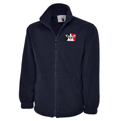 Black Country Flag Fleece Jacket 