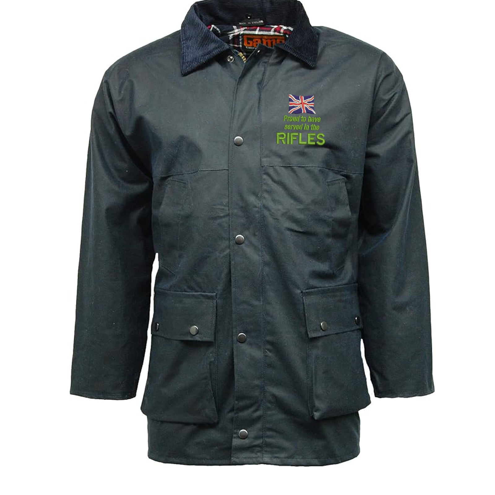 Proud to Have Served in The Rifles Coat