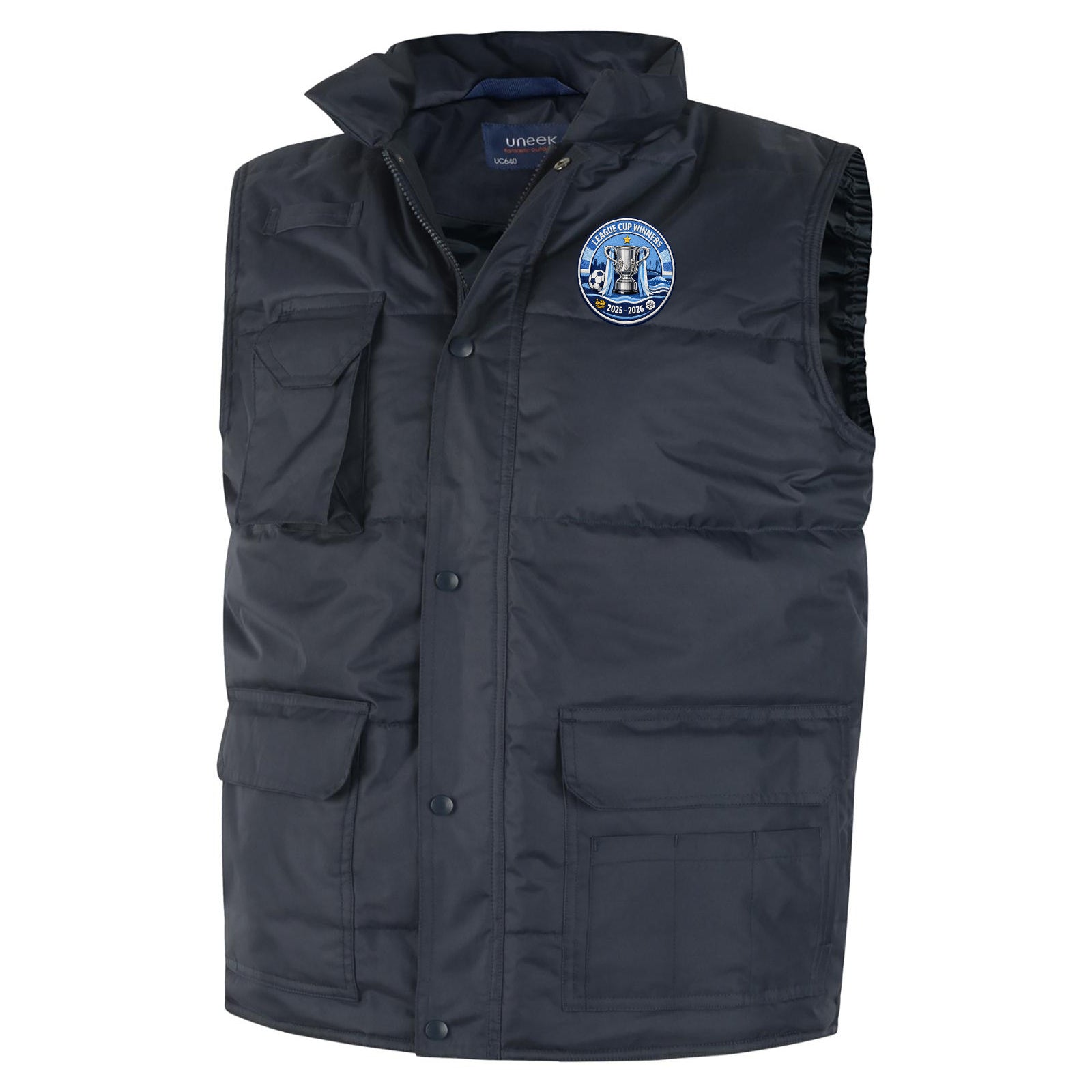 Man City League Cup Winners 2026 Bodywarmer