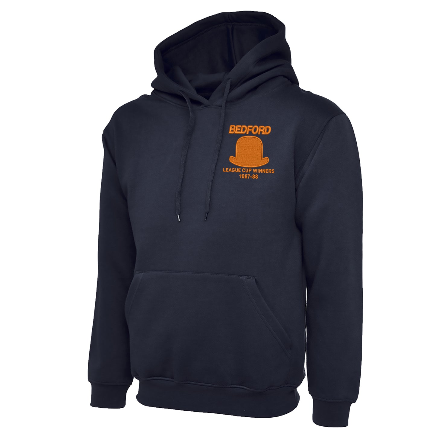 Retro Luton League Cup Winners 1988 Embroidered Hoodie