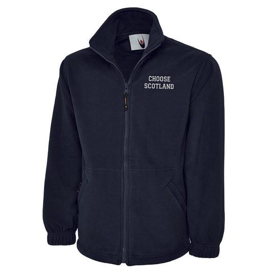 Choose Scotland Fleece Jacket