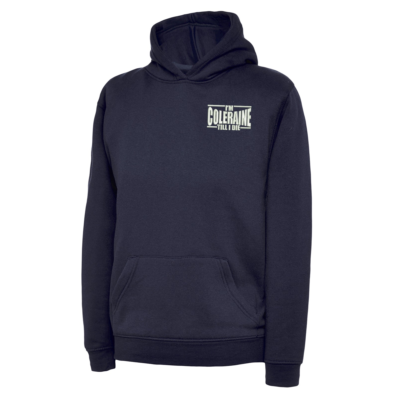 I am Coleraine Embroidered Hoodie