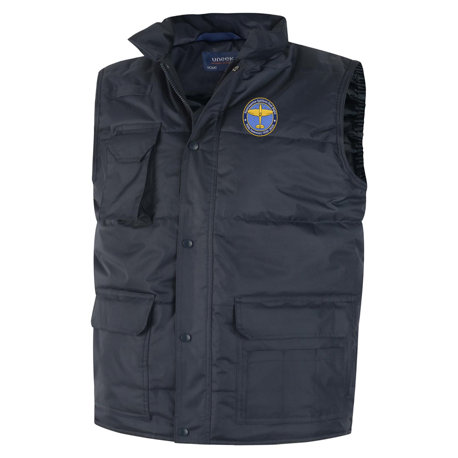 Spitfire's First Flight 90th Anniversary Bodywarmer
