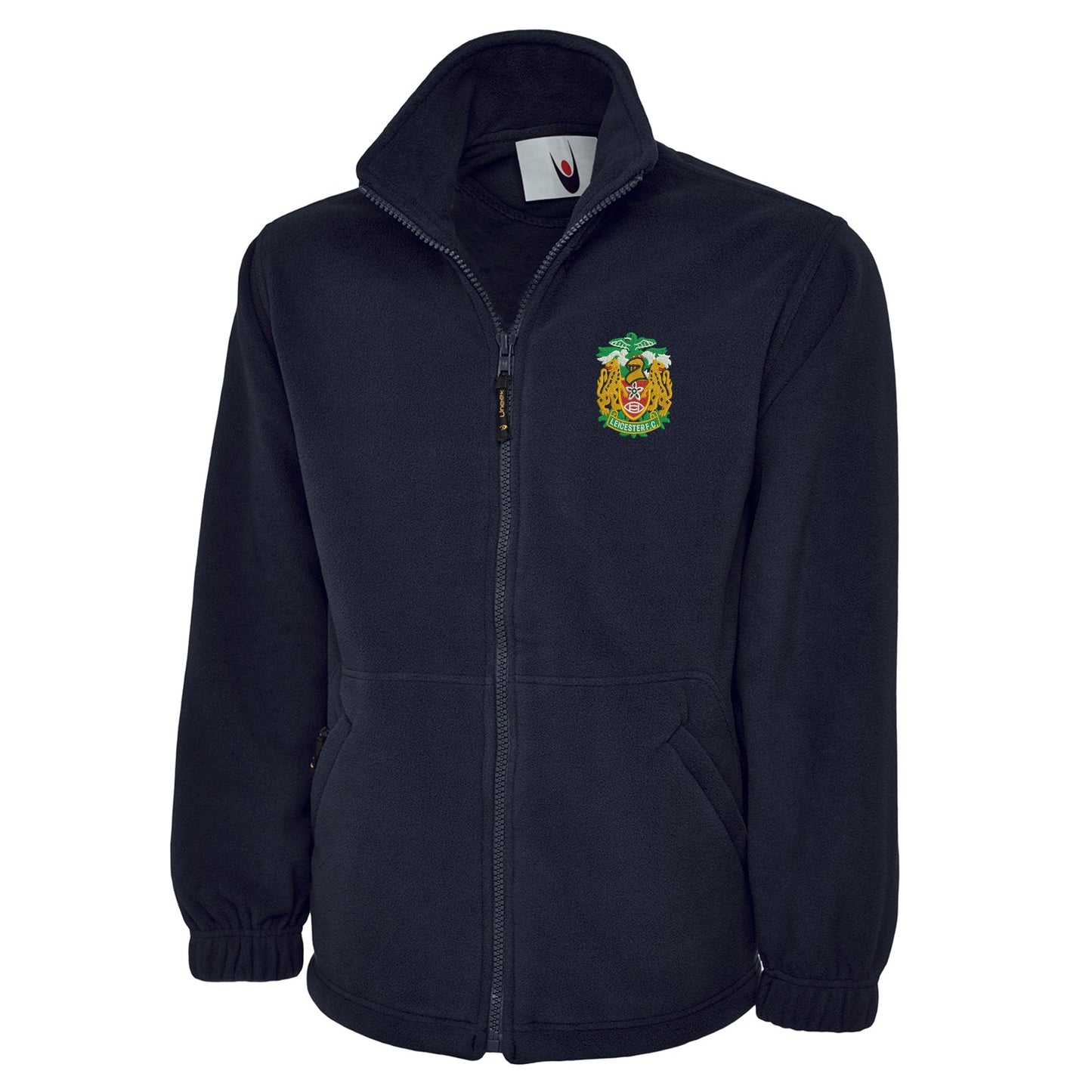 Retro Leicester FC Rugby 1990s Embroidered Premium Fleece